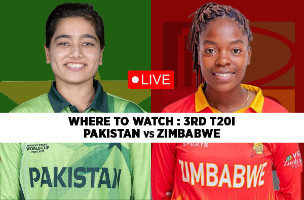Where to Watch 3rd T20I - Pakistan Women vs Zimbabwe Women: Live Streaming Guide