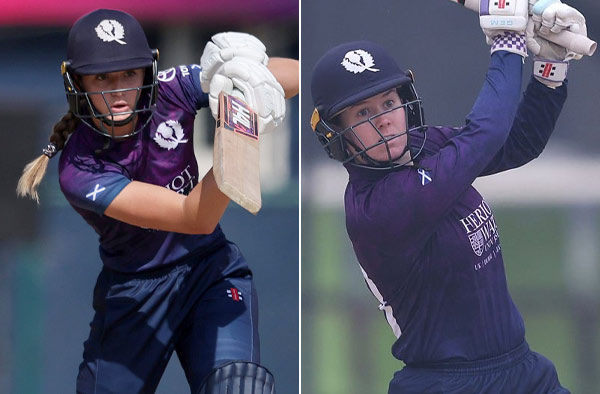 Darcey Carter and Katherine Fraser Fifties Power Scotland Women to 9-Wicket Win Over Netherlands