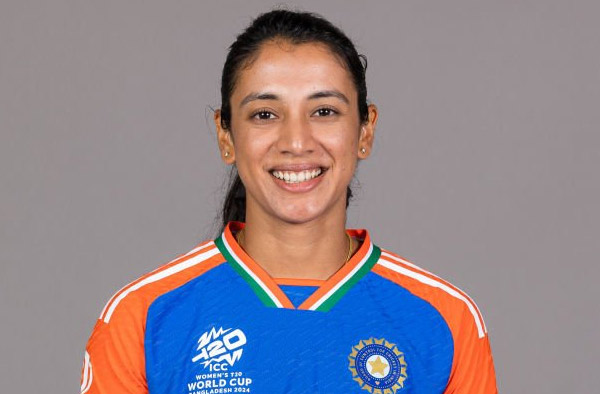 Smriti Mandhana for India; PC: Getty