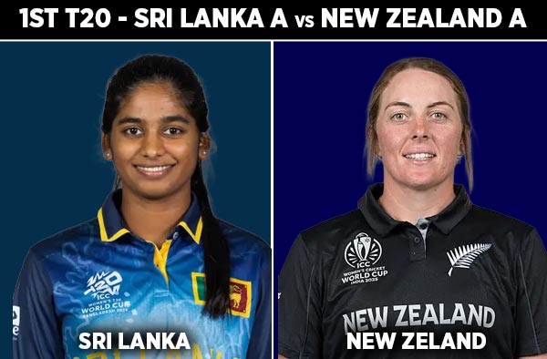 1st T20: Sri Lanka A Women vs New Zealand A Women - Squads, Preview and Live Streaming Details