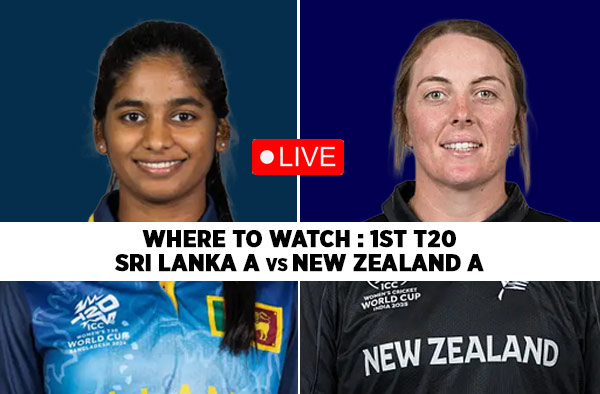 Where to Watch 1st T20 - Sri Lanka A Women vs New Zealand A Women: Live Streaming Guide