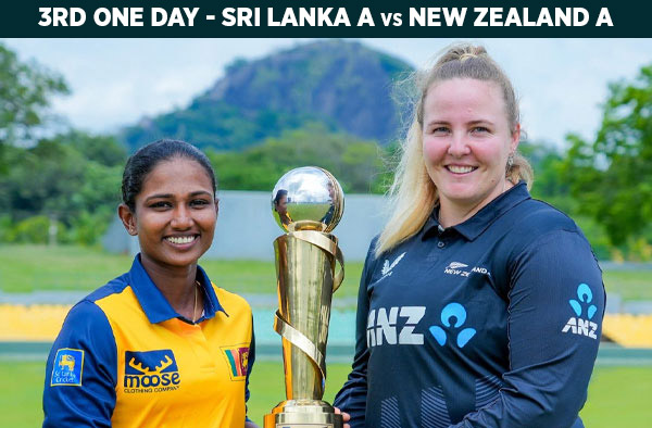 3rd One Dayer: Sri Lanka A Women vs New Zealand A Women - Squads, Preview and Live Streaming Details