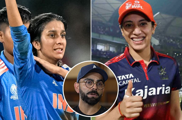 Virat Kohli Hails Smriti Mandhana, Jemimah Rodrigues for Defining India Women's Fearless Era