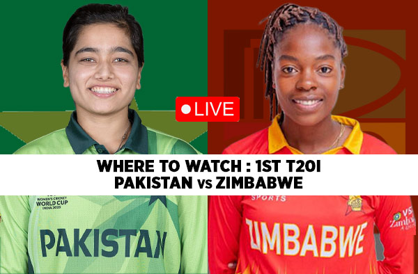 Where to Watch 1st T20I - Pakistan Women vs Zimbabwe Women: Live Streaming Guide