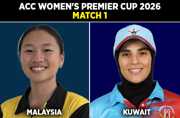 Match 1: Malaysia Women vs Kuwait Women - Squads, Preview and Live Streaming Details