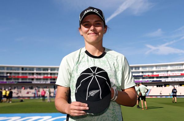 New Zealand Captain Amelia Kerr Marks 100th T20I with Cap from Sister Jess