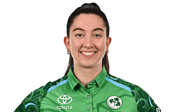Ava Canning for Ireland; PC: Cricket Ireland
