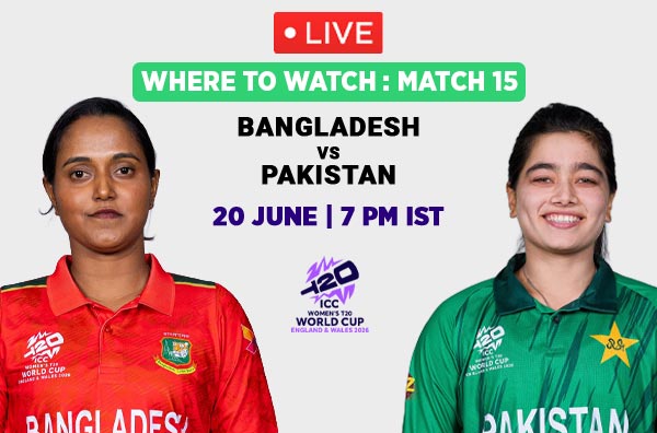 Where to Watch Match 15 – Bangladesh Women vs Pakistan Women? Live Streaming Details