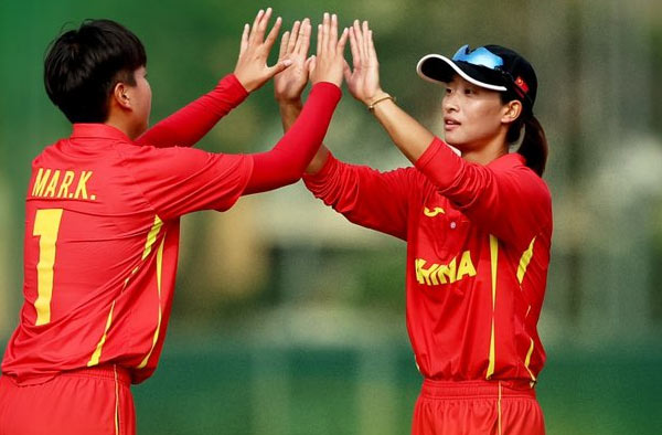 Wang Huiying's 34-Ball Fifty Fires China Women to 8-Wicket Win Over Philippines