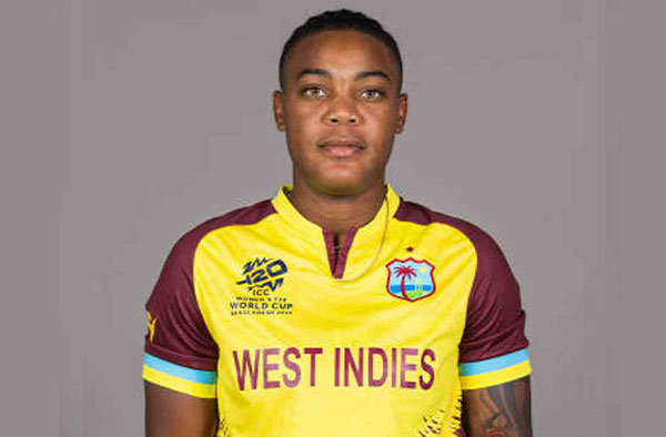 Chinelle Henry for West Indies; PC: Getty