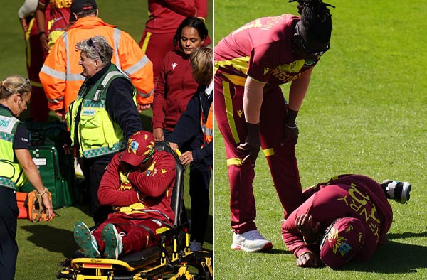 Chinelle Henry Stretchered Off in West Indies' Final T20 World Cup Warm-Up Game