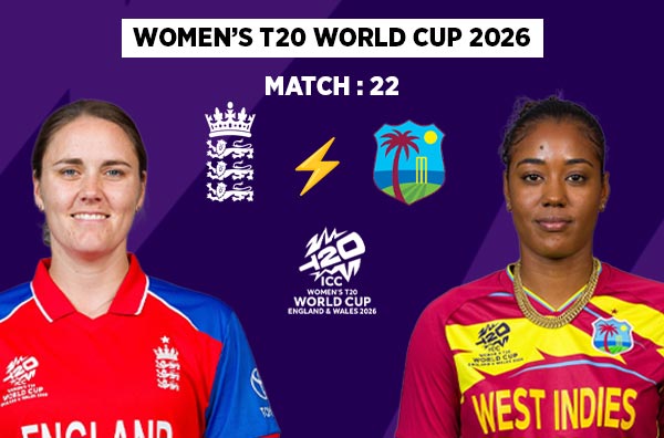 Match 22: England Women vs West Indies Women - Squads, Preview and Live Streaming Details