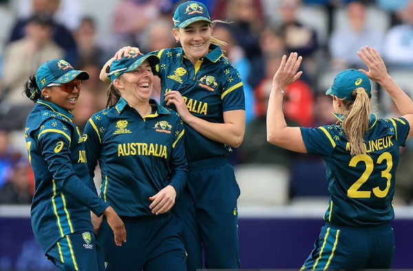 Australia Women Beat South Africa by 65 Runs as Georgia Wareham's 3-Fer Triggers Collapse
