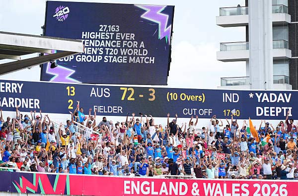 Australia vs India at Lord's Sets New Women's T20 World Cup Group-Stage Attendance Record