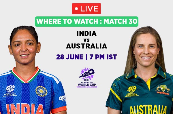 Where to Watch Match 30 – India Women vs Australia Women? Live Streaming Details