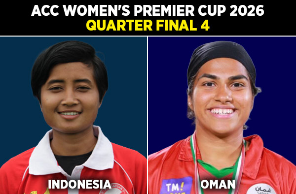 Quarter-Final 4: Indonesia Women vs Oman Women - Squads, Preview and Live Streaming Details
