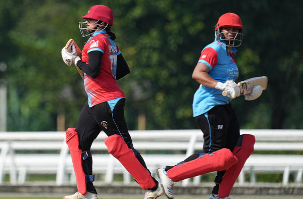 Priyada Murali and Siobhan Gomez's Unbeaten 97-Run Stand Powers Kuwait Women to 10-Wicket Win Over Singapore