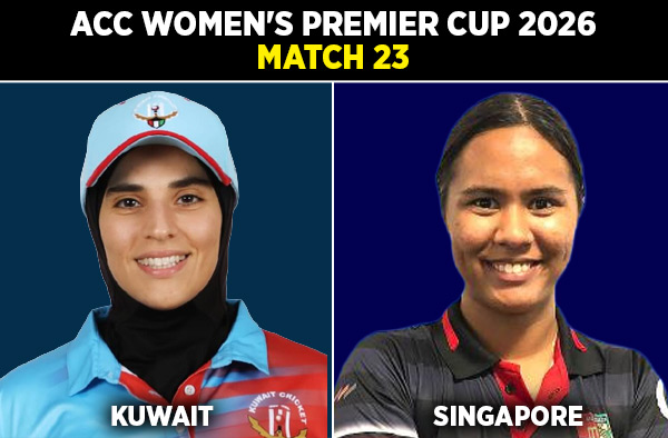 Match 23: Kuwait Women vs Singapore Women - Squads, Preview and Live Streaming Details