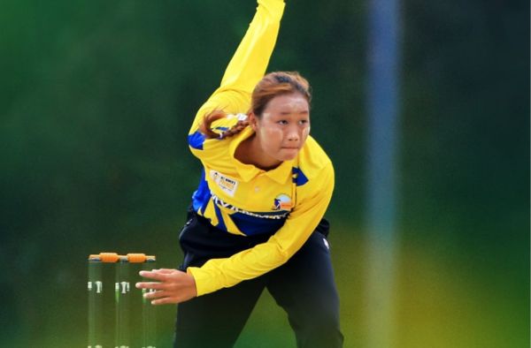 Lin Lin Tun Powers Myanmar Women to Eight-Wicket Win Over Bahrain