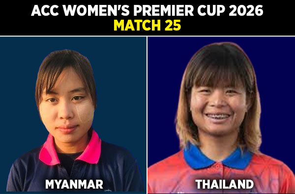 Match 25: Myanmar Women vs Thailand Women - Squads, Preview and Live Streaming Details