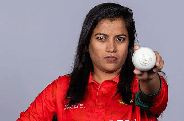 Nahida Akter Joins Elite Club, Claims 200th International Wicket in Bangladesh's World Cup Win