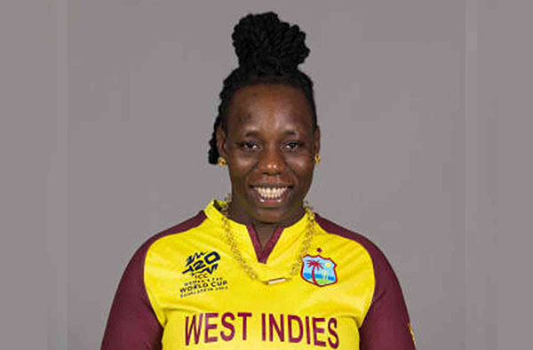 Qiana Joseph for West Indies; PC: Getty
