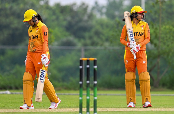 Ritshi Choden First Woman Timed Out in International Cricket at ACC Women's Premier Cup 2026