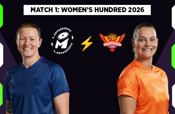 Match 1: MI London Women vs Sunrisers Leeds Women - Squads, Players to Watch, Live Streaming, Pitch Report