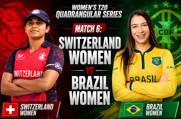 Match 6: Switzerland Women vs Barzil Women – Squads, Players to Watch, Live Streaming, Pitch Report