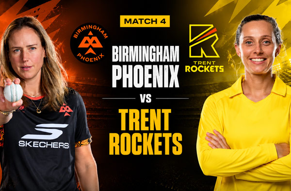 Where to Watch Match 4 – Birmingham Phoenix Women vs Trent Rockets Women? Live Streaming Details