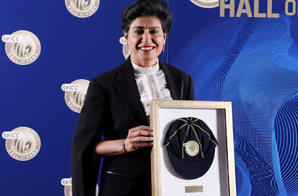 ICC Hall of Fame Honours Indian Women's Cricket Pioneer Anjum Chopra
