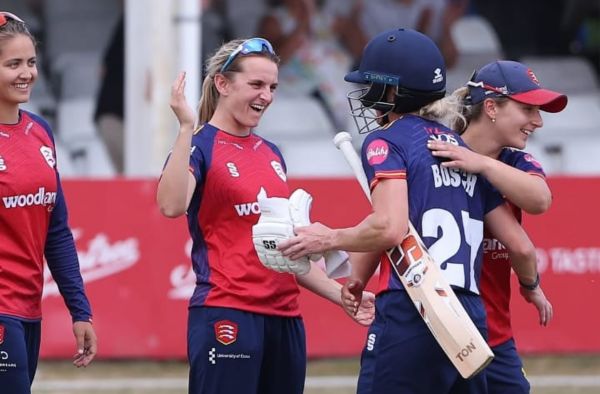 Essex Women Thrash Surrey by 9 Wickets After Anneke Bosch's Unbeaten 84
