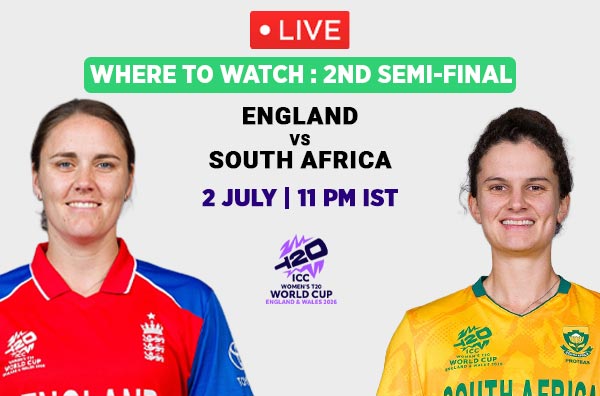 Where to Watch Semifinal 2 – England Women vs South Africa Women? Live Streaming Details
