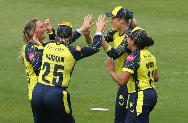 Georgia Adams, Nancy Harman Lead as Hampshire Women Seal Seventh Straight Win
