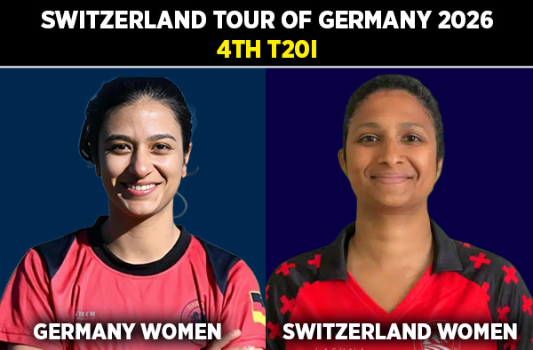4th T20I: Germany Women vs Switzerland Women - Squads, Preview and Live Streaming Details