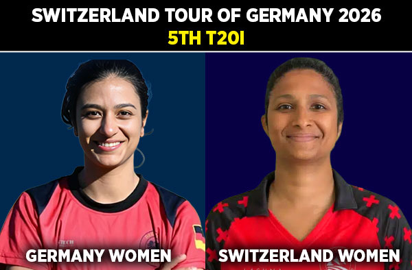 5th T20I: Germany Women vs Switzerland Women - Squads, Preview and Live Streaming Details