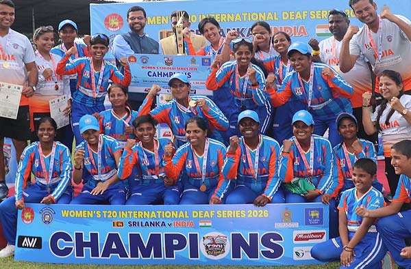 Indian Deaf Women Complete Historic 5-0 T20 Whitewash Over Sri Lanka on Maiden Overseas Tour