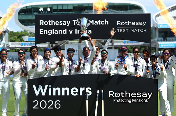 Day 4: India Script Historic 270-Run Win Over England in First-Ever Women's Test at Lord's