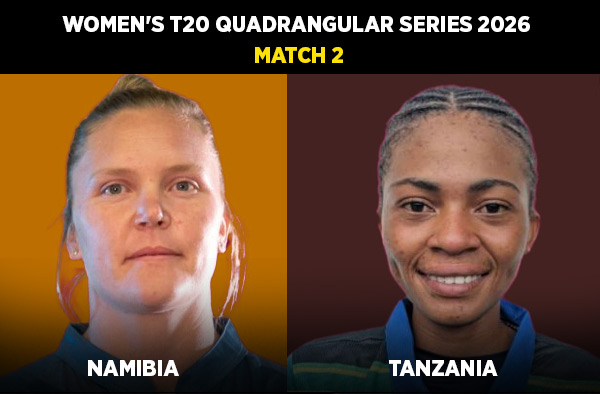 Match 2: Namibia Women vs Tanzania Women - Squads, Preview and Live Streaming Details