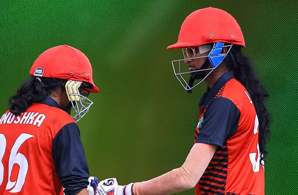 Anushka Tomar's Fifty and Three Wickets Guide Singapore Women U19 Past Qatar