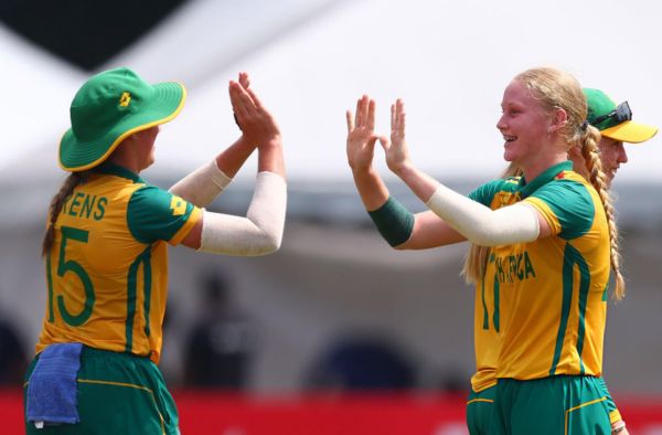 Ashleigh van Wyk's Three-Fer, Chanel Venter's 41 Give South Africa U19 Women Winning Start