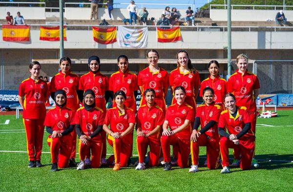 Alexis Hartley and Katerina Frost Star as Spain Women Seal 76-Run Win for Third Spot