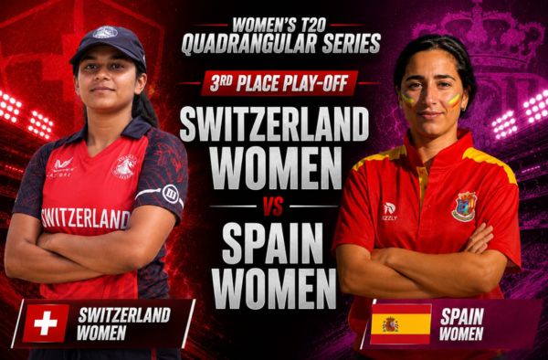 3rd Place Playoff: Switzerland Women vs Spain Women – Squads, Players to Watch, Live Streaming, Pitch Report
