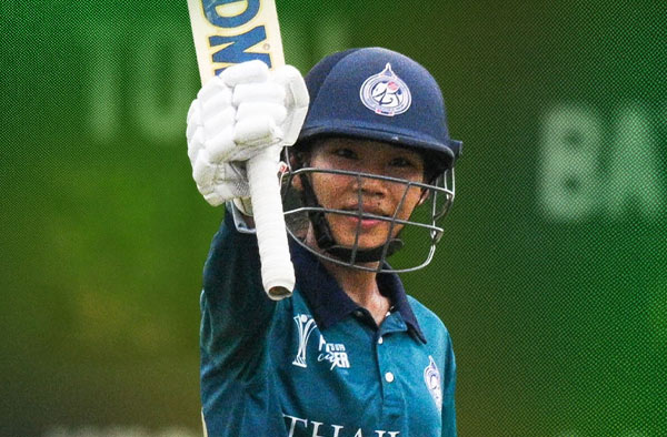 Aphisara Suwanchonrathi Hits Fifty in Thailand U19 Women's 121-Run Win Over Myanmar