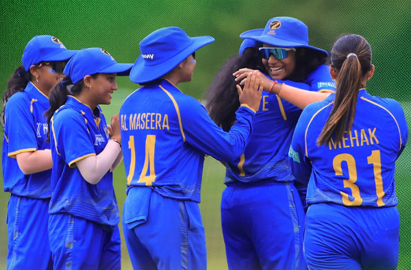 Vaishnave Mahesh's All-Round Brilliance Guides UAE Women U19 to Victory Over Malaysia