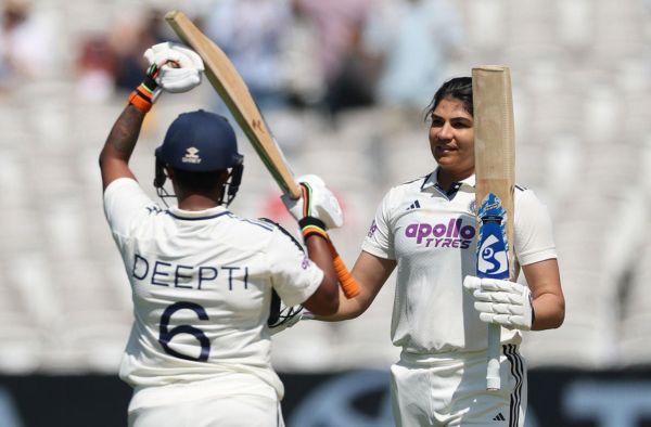 Day 3: Yastika Bhatia' Maiden International Century Puts India on Brink of Lord's Test Win