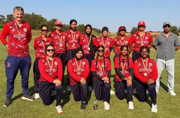 Andrea-Mae Zepeda's Four-Wicket Haul Helps Austria Women to Third-Place Finish