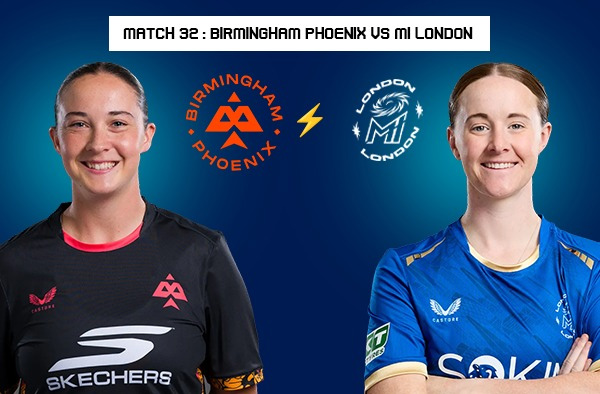Match 32: Birmingham Phoenix Women vs MI London Women – Squads, Players to Watch, Live Streaming, Pitch Report