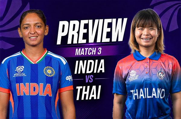 Match 3: India Women vs Thailand Women – Squads, Players to Watch, Live Streaming, Pitch Report