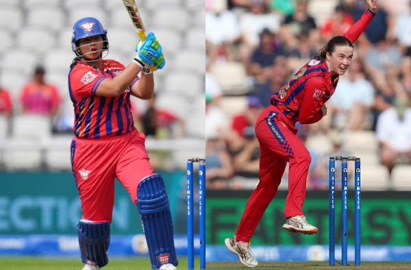 Richa Ghosh's 54 and Mady Villiers' 3-Fer Help Manchester Super Giants to 27-Run Win